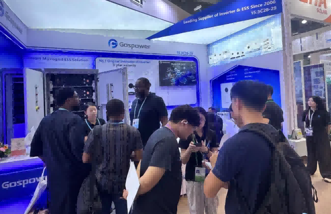 Gospower Showcases New IP65 Solar  Inverter at the 138th Canton Fair!