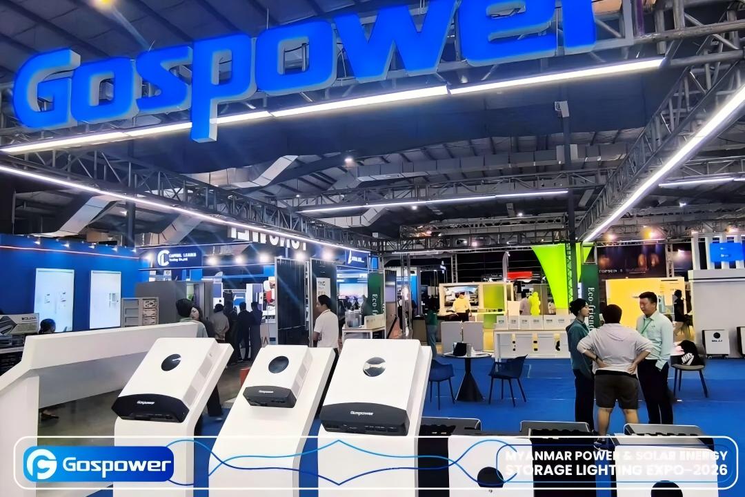 Accelerating Localization: Gospower Showcases Star IP54 Solar Inverter at Myanmar Power Expo